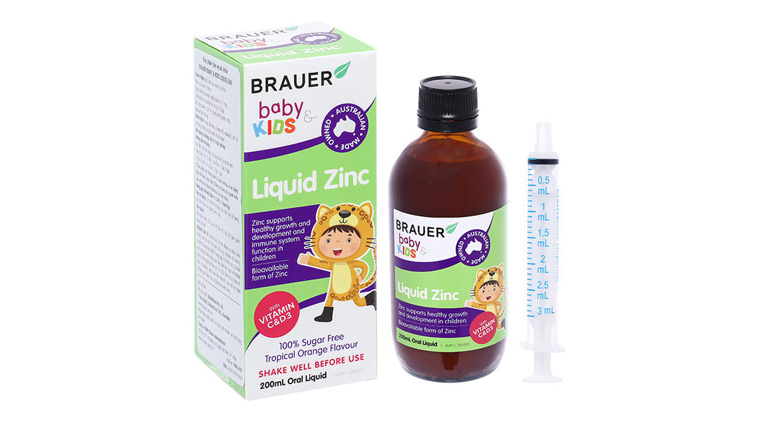 Vitamin và khoáng chất cho bé