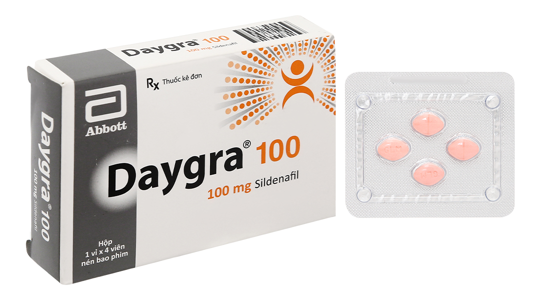 Daygra Daygra 100 trị rối loạn cương dương
